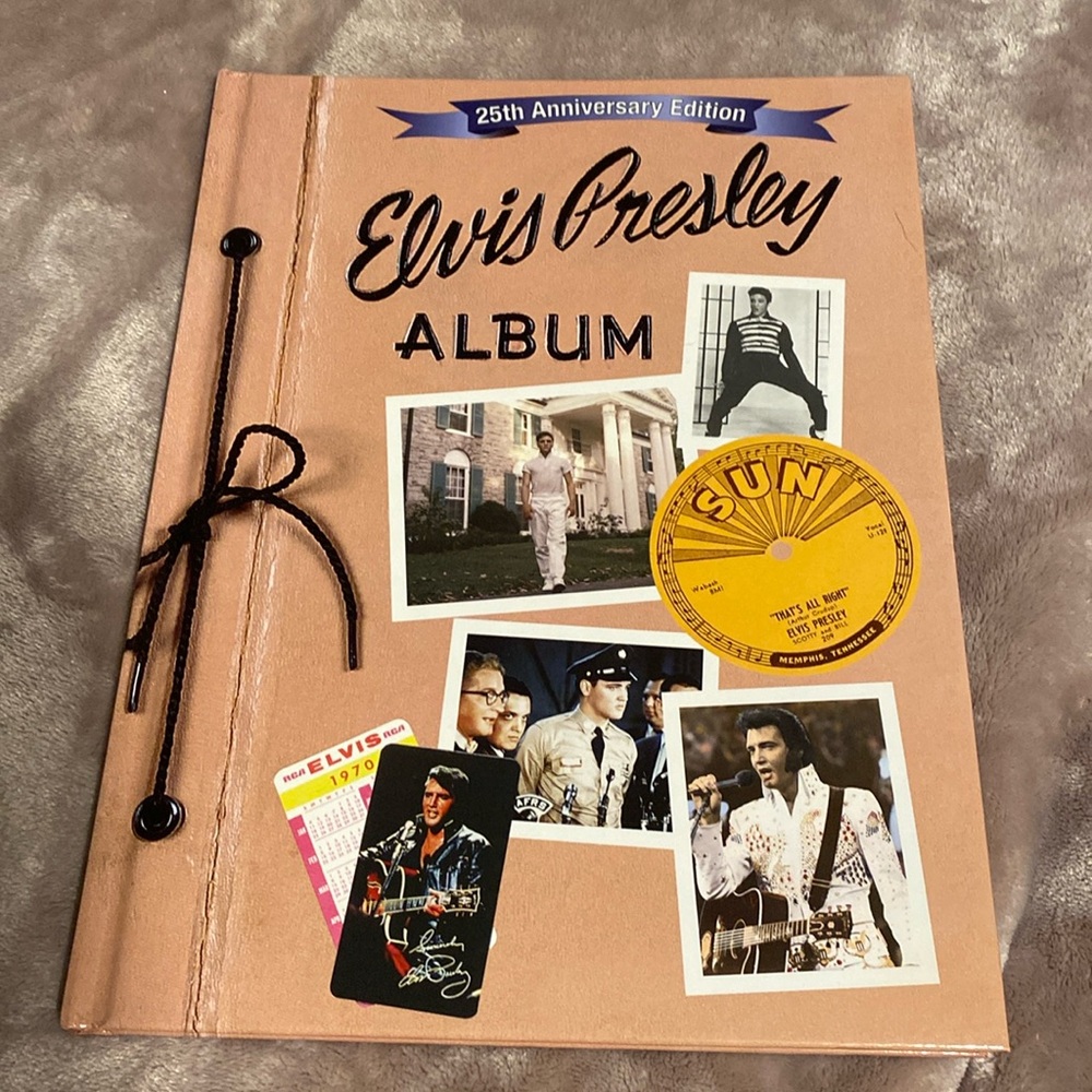 25th anniversary edition, Elvis Presley album book